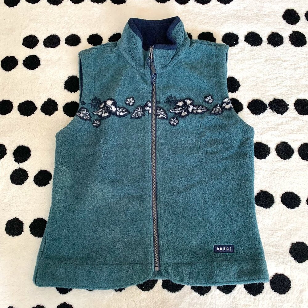 Orage Full Zip Fleece Vest